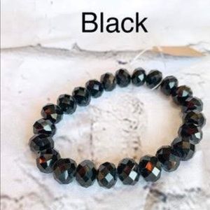 Glass black Bead Bracelet💥💥💥
